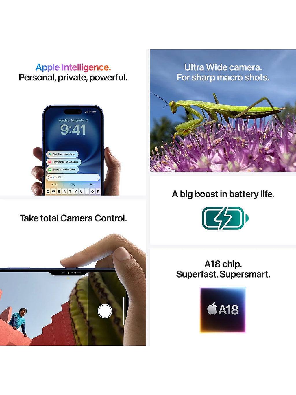 Apple iPhone 16, 128Gb - Pink